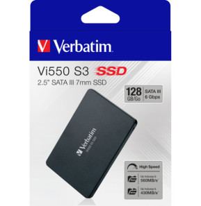 Verbatim Vi550 S3 SSD 128GB Vi550 SSD Interne SATA III 2.5” 128GB  (49350)