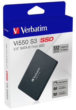 Verbatim Vi550 S3 SSD 512GB Vi550 SSD Interne SATA III 2.5'' 512Go  (49352) — image 3