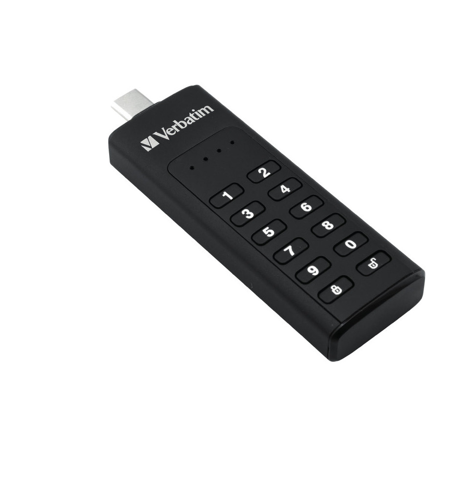 Verbatim Clé USB 32 Go USB-C sécurisé par clavier (49430)