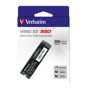 Verbatim SSD Vi560 S3 M.2 256 Go Vi560 SSD Interne SATA III M.2 256Go  (49362)
