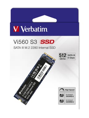 Verbatim SSD Vi560 S3 M.2 512 Go Vi560 SSD Interne SATA III M.2 512Go  (49363) — image 2
