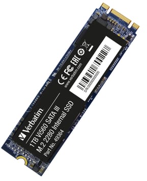 Verbatim SSD Vi560 S3 M.2 1 To Vi560 SSD Interne SATA III M.2 1TB  (49364)