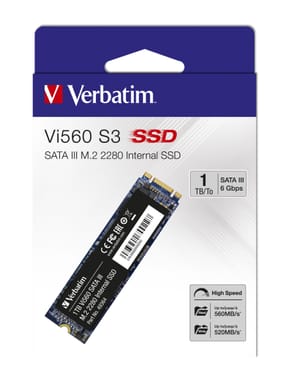 Verbatim SSD Vi560 S3 M.2 1 To Vi560 SSD Interne SATA III M.2 1TB  (49364) — image 2