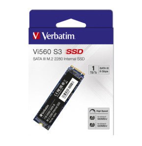 Verbatim SSD Vi560 S3 M.2 1 To Vi560 SSD Interne SATA III M.2 1TB  (49364)