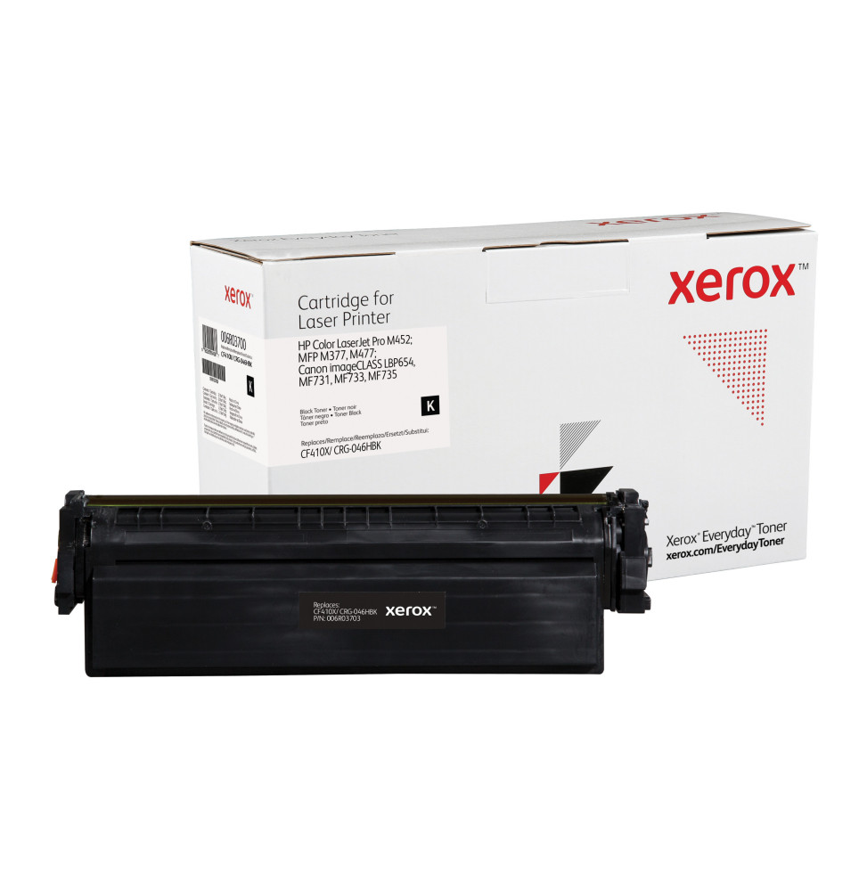 Everyday Toner (TM) Noir de Xerox compatible avec 201X (CF410X/ CRG-046HBK) (006R03700)