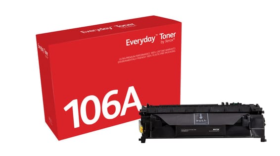 Everyday Toner (TM) Noir de Xerox compatible avec 106A (W1106A), Capacité standard (006R04525)