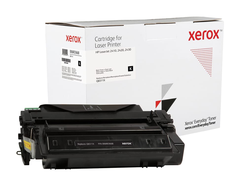 Everyday Toner Noir compatible avec HP 11X (Q6511X) Toner Everyday Noir compatible avec HP 11X (Q6511X)  (006R03668) — image 2