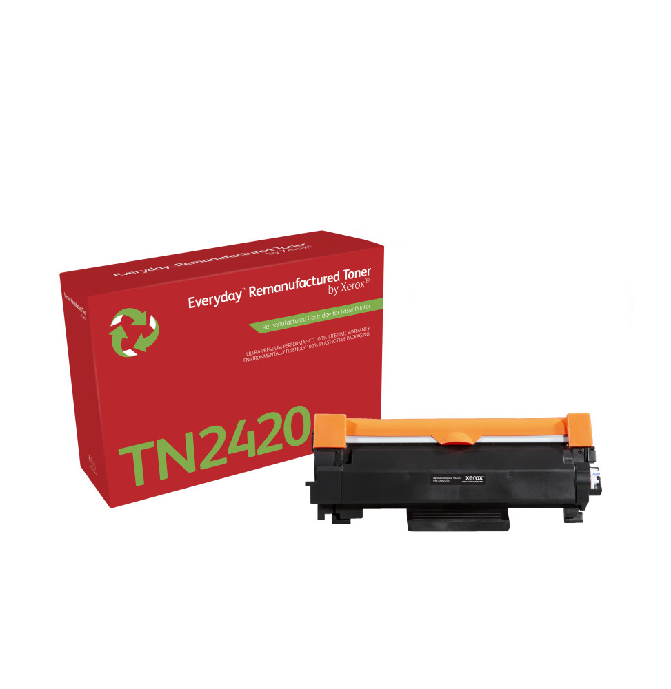 Remanufacturé Everyday Tambours Everyday(TM) remis à neuf de Xerox pour TN2420, Grande capacité (006R04204)