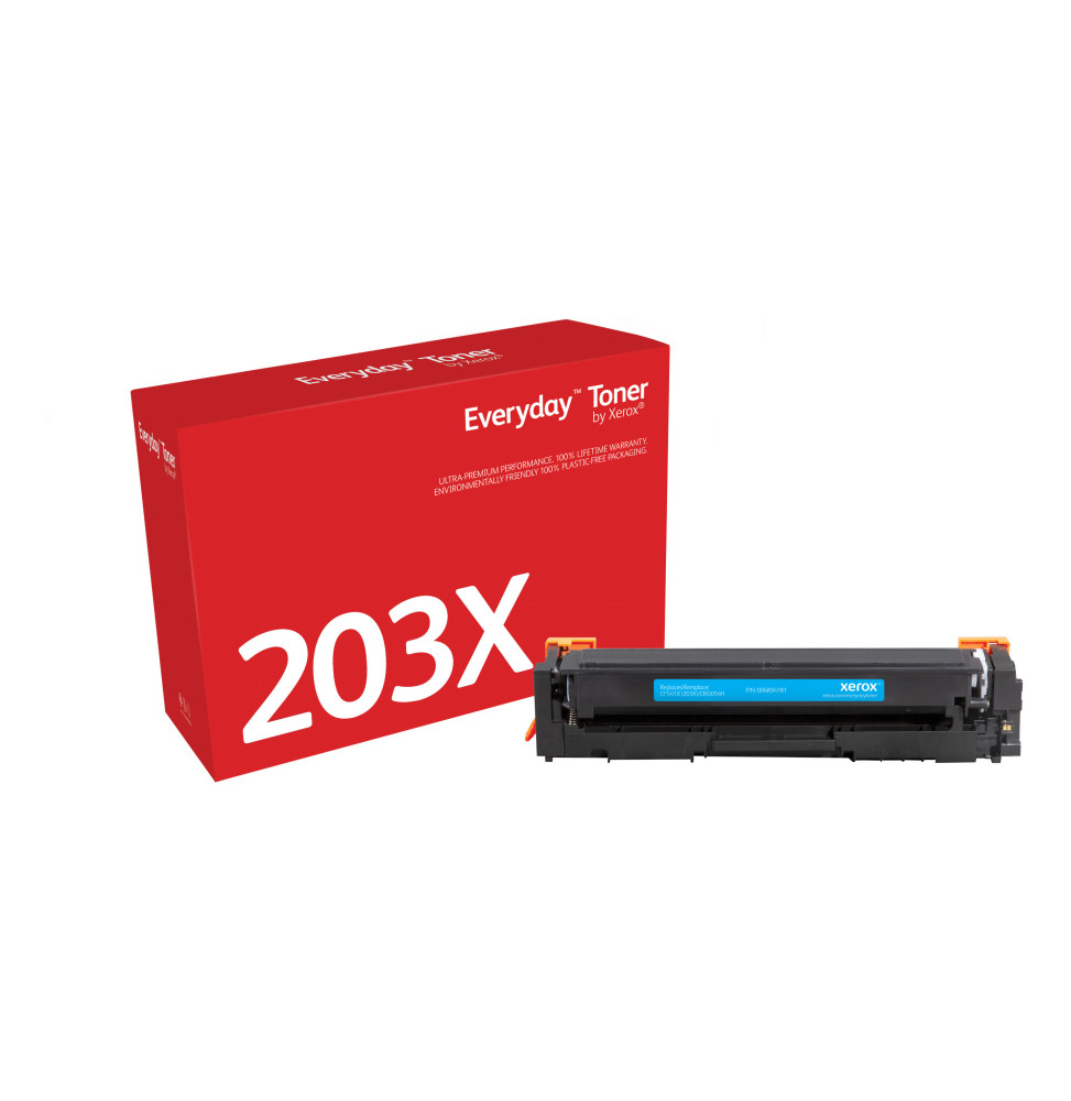 Everyday Toner (TM) Cyan de Xerox compatible avec 202X (CF541X/CRG-054HC) (006R04181)