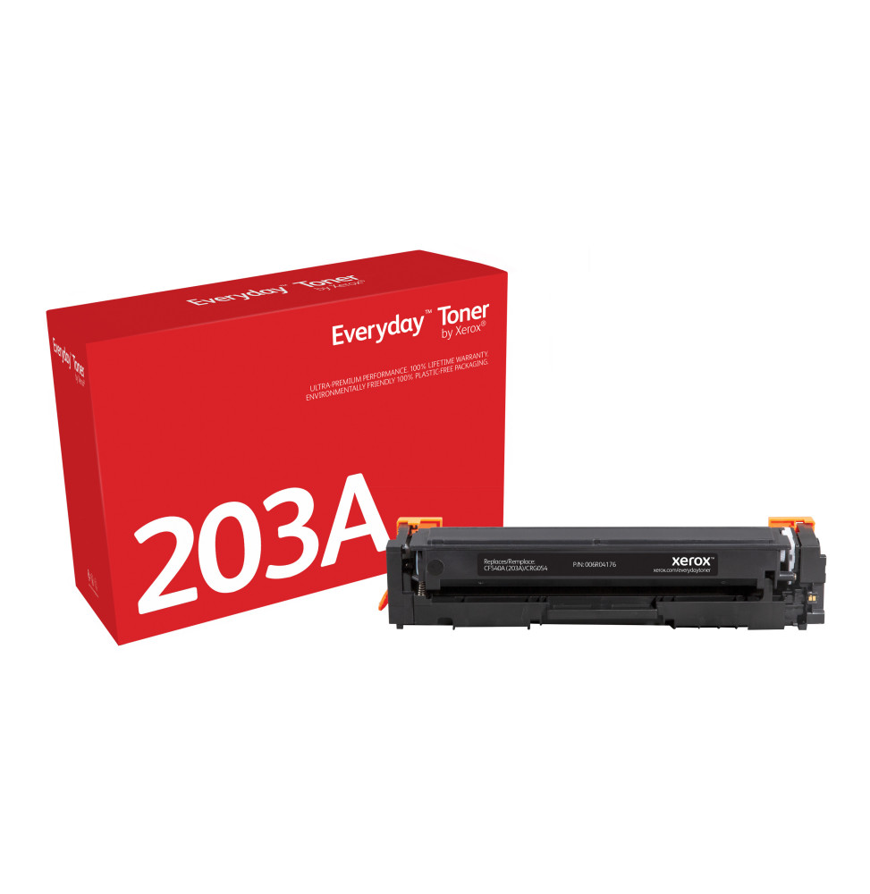 Everyday Toner (TM) Noir de Xerox compatible avec 202A (CF540A/CRG-054BK) (006R04176)