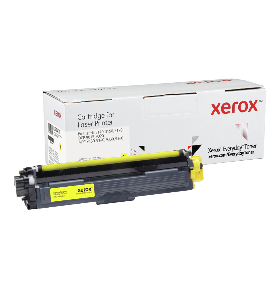 Everyday Toner (TM) Jaune de Xerox compatible avec TN-225Y/ TN-245Y, Grande capacité (006R04229)