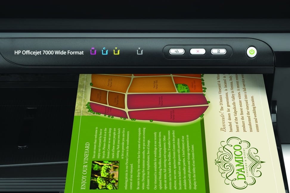 Imprimante grand format HP Officejet 7000 - E809a (C9299A)