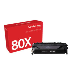 Everyday Toner (TM) Noir de Xerox compatible avec 80X (CF280X), Très grande capacité (006R03647)