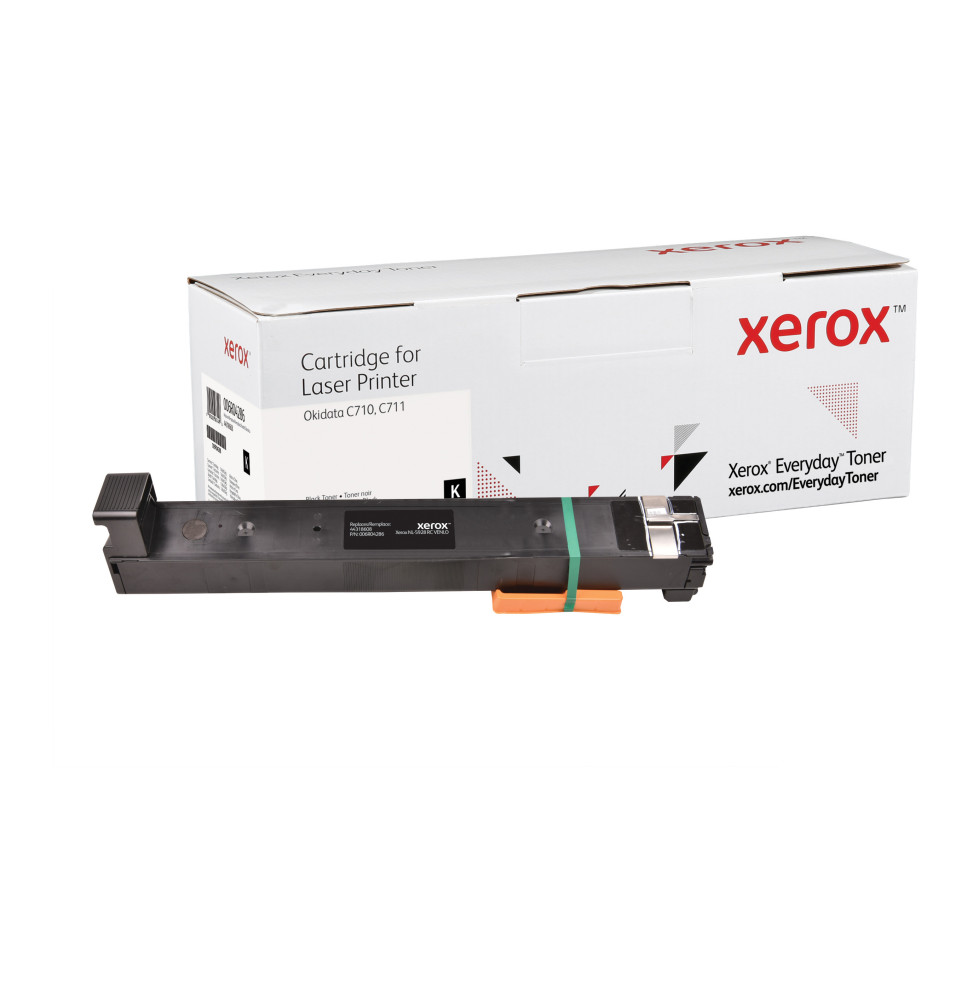 Everyday Toner Noir compatible avec Oki 44318608, Capacité standard (006R04286)