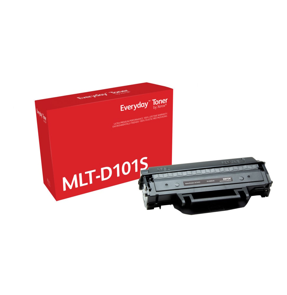 Everyday Toner (TM) Noir de Xerox compatible avec MLT-D101S, Capacité standard (006R04293)