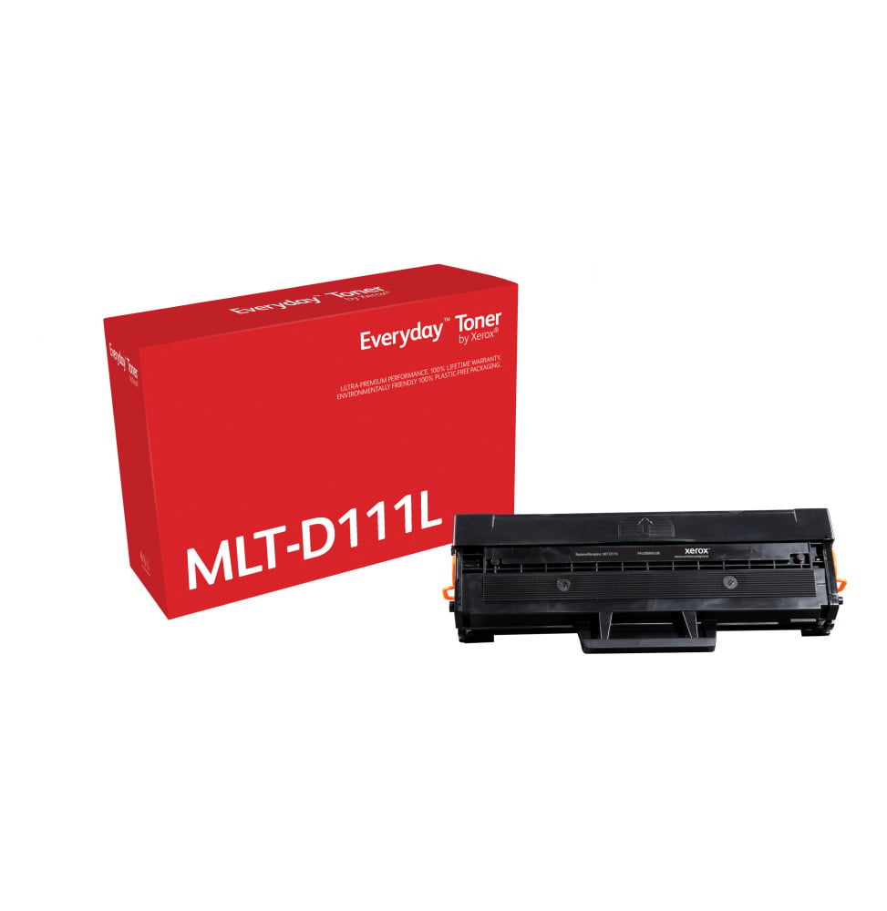 Everyday Toner (TM) Noir de Xerox compatible avec MLT-D111L, Grande capacité (006R04298)