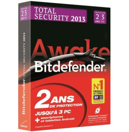 Bitdefender Total Security 2013 2 ans/ 3 postes