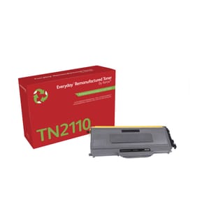 Remanufacturé Everyday Toner Noir de Xerox pour Brother TN2110, Capacité standard (106R02322)