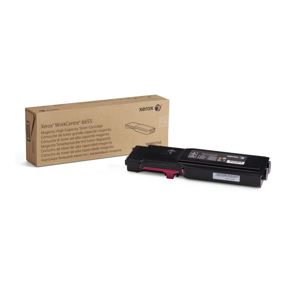 Xerox Cartouche de toner Magenta WorkCentre 6655 / 6655i - 106R02745 (106R02745)