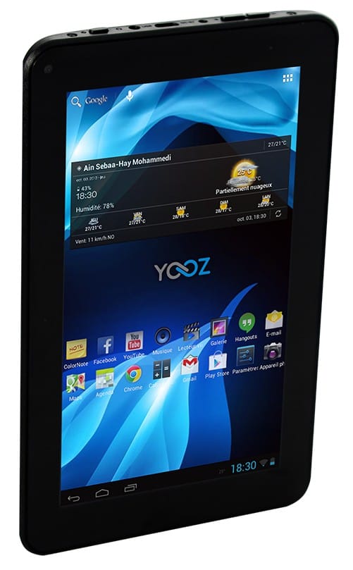 Tablette Yooz MyPad 700 Noir 4GB, Wifi — image 2