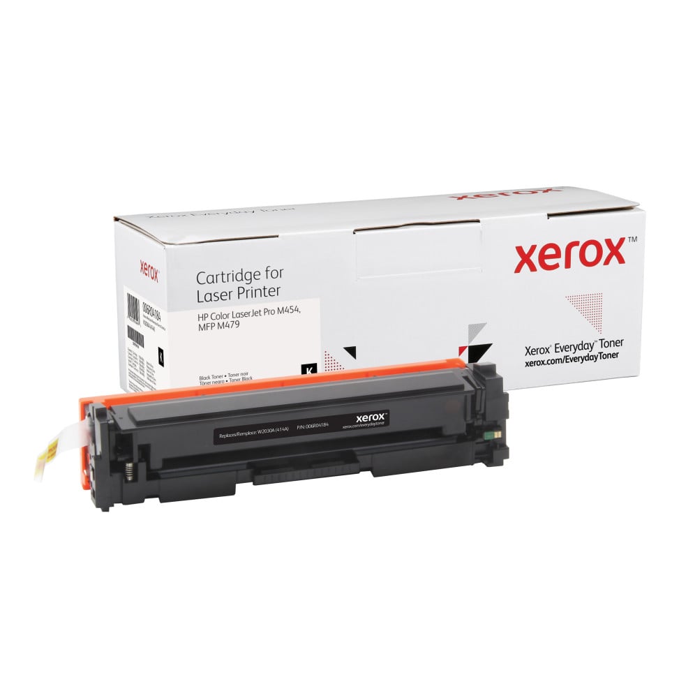 Everyday Toner (TM) Noir de Xerox compatible avec 415A (W2030A), Capacité standard (006R04184)