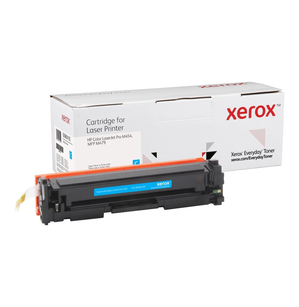 Everyday Toner (TM) Cyan de Xerox compatible avec 415A (W2031A), Capacité standard (006R04185)