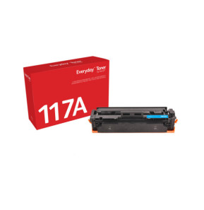 Everyday Toner (TM) Cyan de Xerox compatible avec 117A (W2071A), Capacité standard (006R04592)