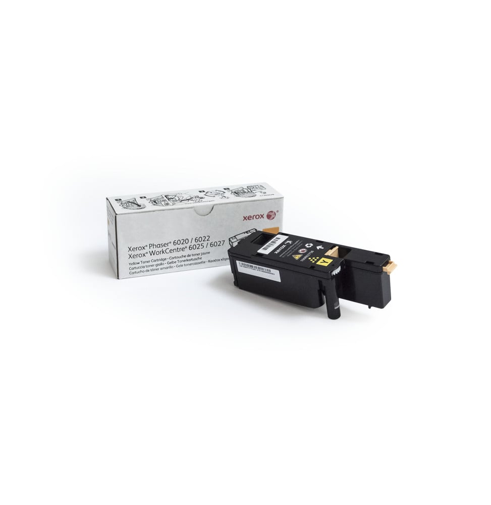 Xerox Cartouche de toner Jaune Phaser 6020 / 6022 / WorkCentre 6025 / 6027 - 106R02758 (106R02758)