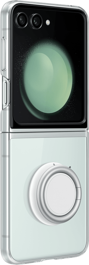 Samsung coque transparente avec support amovible pour Galaxy Z Flip 5 (EF-XF731CTEGWW) — image 2