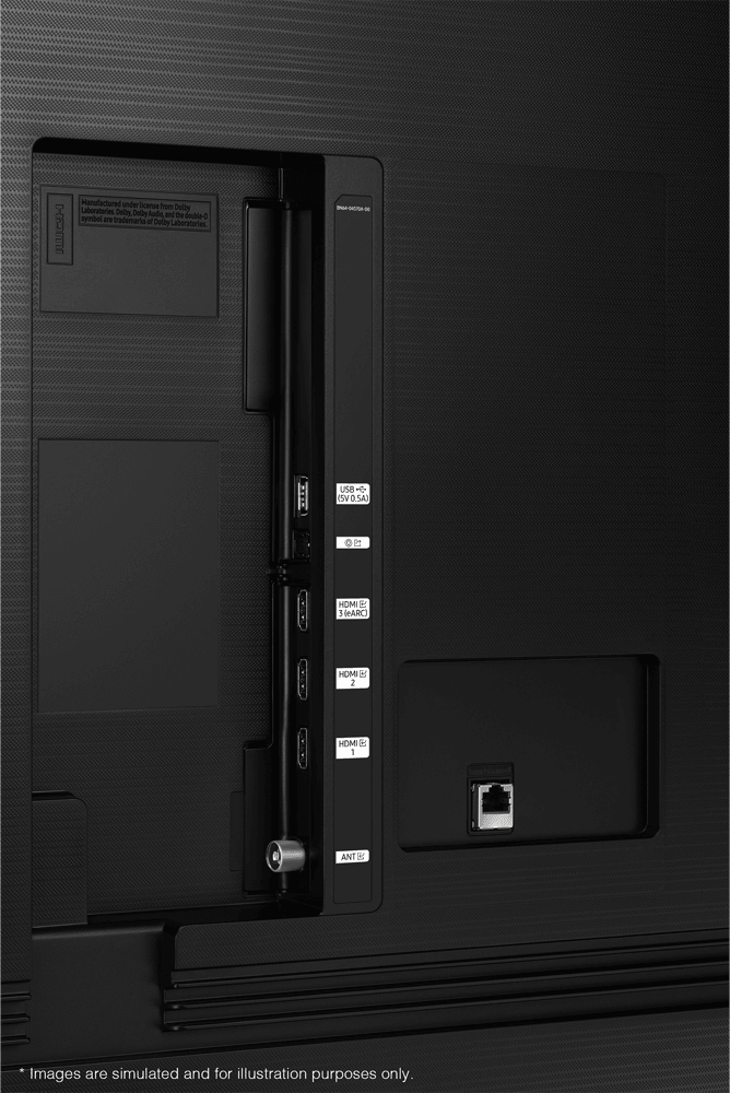 Téléviseur Samsung 58" CU7000 Crystal UHD 4K série 7 + Récepteur intégré (UA58CU7000UXMV) — image 7