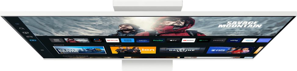 Écran Plat 32" Samsung Smart 4k Ultra HD M8 M80C avec caméra intégrée (LS32CM801UMXZN) — image 5