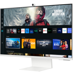 Écran Plat 32" Samsung Smart 4k Ultra HD M8 M80C avec caméra intégrée (LS32CM801UMXZN)