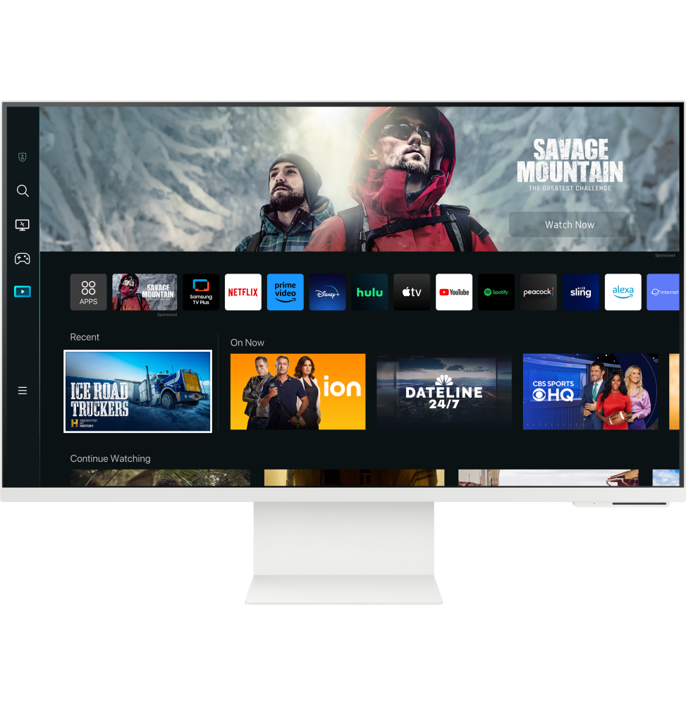 Écran Plat 32" Samsung Smart 4k Ultra HD M8 M80C avec caméra intégrée (LS32CM801UMXZN)