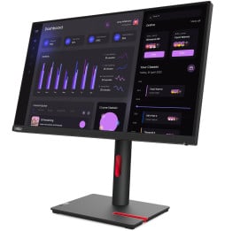 Écran 23,8" Full HD Lenovo ThinkVision T24i-30 (63CFMATXEU)