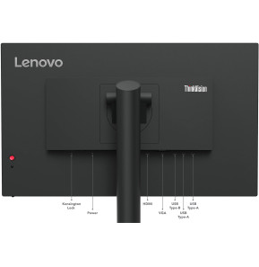 Écran 23,8" Full HD Lenovo ThinkVision T24i-30 (63CFMATXEU)