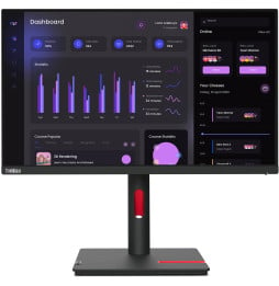 Écran 23,8" Full HD Lenovo ThinkVision T24i-30 (63CFMATXEU)