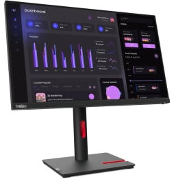 Écran 23,8" Full HD Lenovo ThinkVision T24i-30 (63CFMATXEU)