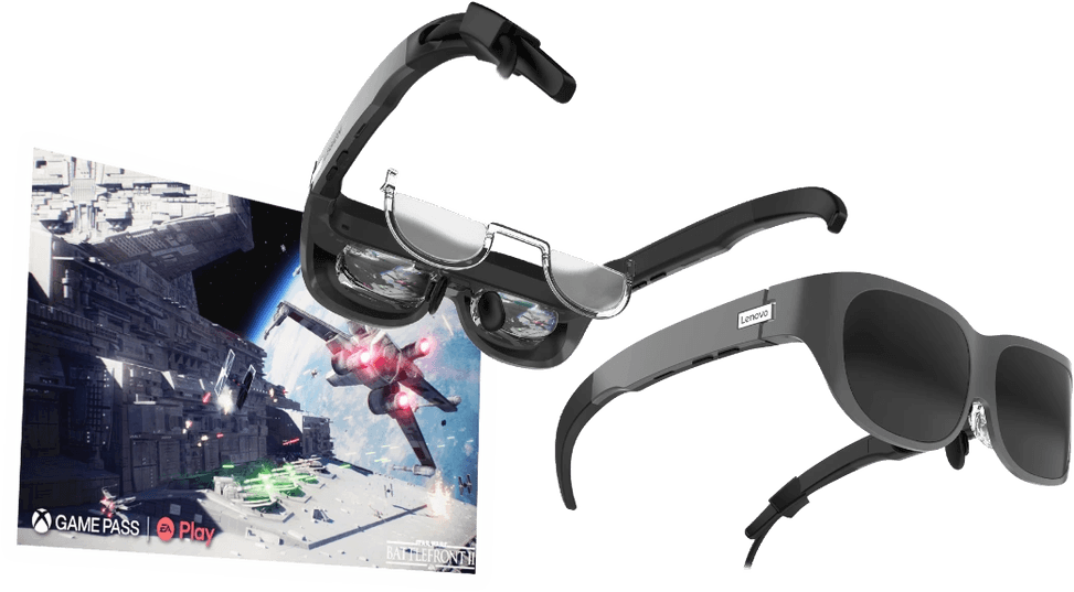 Lunettes Lenovo Legion écran privé pour jouer en déplacement (GY21M72722) — image 6