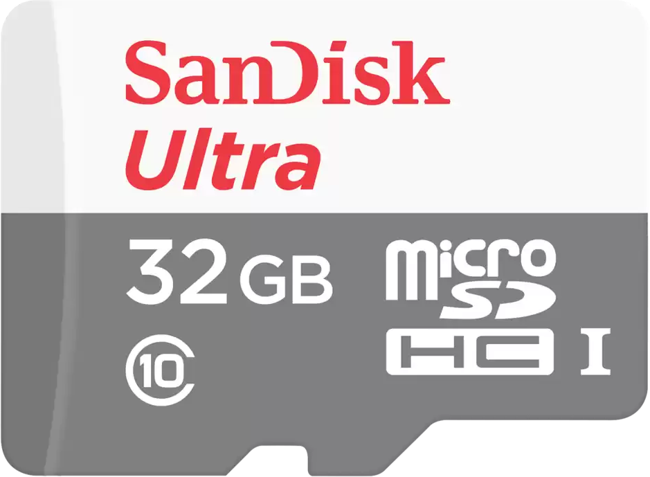 Carte Micro SD Sandisk Ultra microSDHC 32Go + SD adapteur - Carte