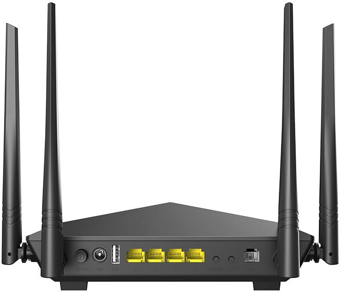 Modem routeur Tenda V12 - 300 MBps 2,4 MHz / 5M Hz Grande Vitesse - 4 antennes — image 2