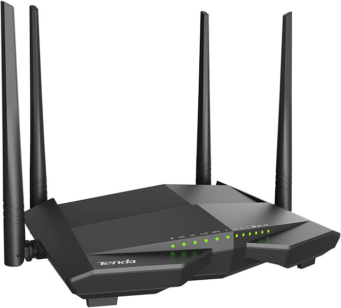 Modem routeur Tenda V12 - 300 MBps 2,4 MHz / 5M Hz Grande Vitesse - 4 antennes — image 3