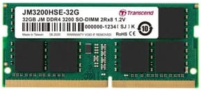 Barrette mémoire Transcend SO-DIMM 32GB DDR4 3200MHz - PC Portable (JM3200HSE-32G)