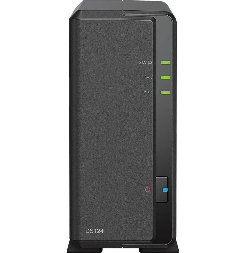 NAS Synology Tour DS224+ - Boitier nu - 2 baies 3.5/2.5 - Alimentation  externe