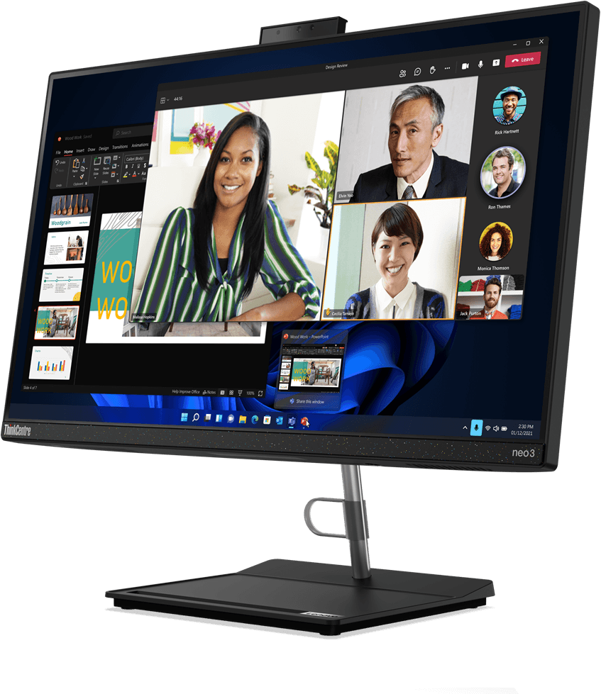 Ordinateur Tout-en-un Lenovo ThinkCentre neo 30a 22 (12B3002FFM) — image 3