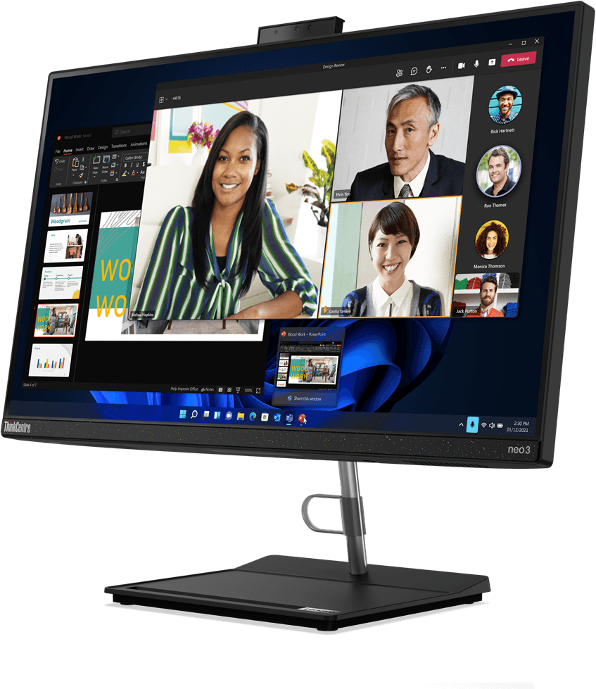 Ordinateur Tout-en-un Lenovo ThinkCentre neo 30a 24 (12CE009KFM) — image 10