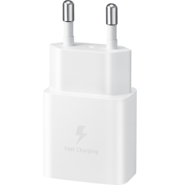 Samsung EP-T1510XWEGEU Chargeur pour téléphone portable Avec fonction de  rechargement rapide USB-C® blanc - Conrad Electronic France