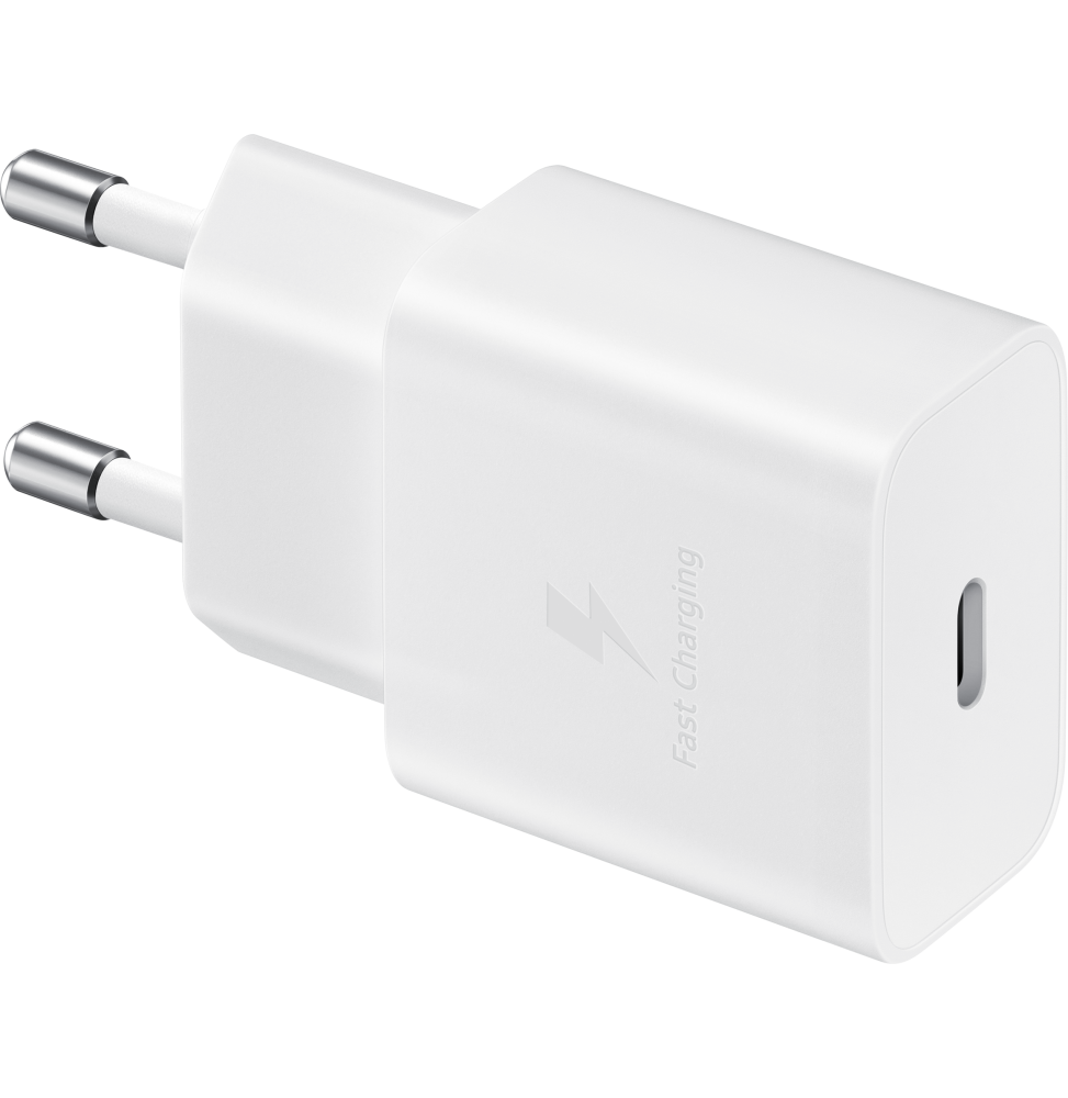 Chargeur USB-C avec câble 25W 3,4A, Chargeur rapide pour téléphone, Chargeur adapté