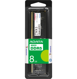Barrette mémoire ADATA U-DIMM 8GB DDR5-4800 MHz - PC bureau (AD5U48008G-S)