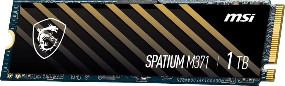 Disque Dur interne SSD MSI Spatium M371 NVMe M.2 1TB (S78-440L870-P83) — image 2