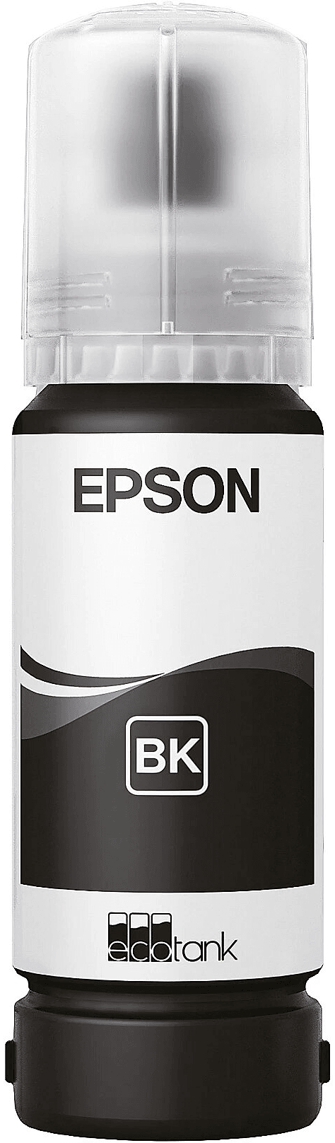 Epson 108 Noir - Bouteille d'encre Epson EcoTank d'origine (C13T09C14A)
